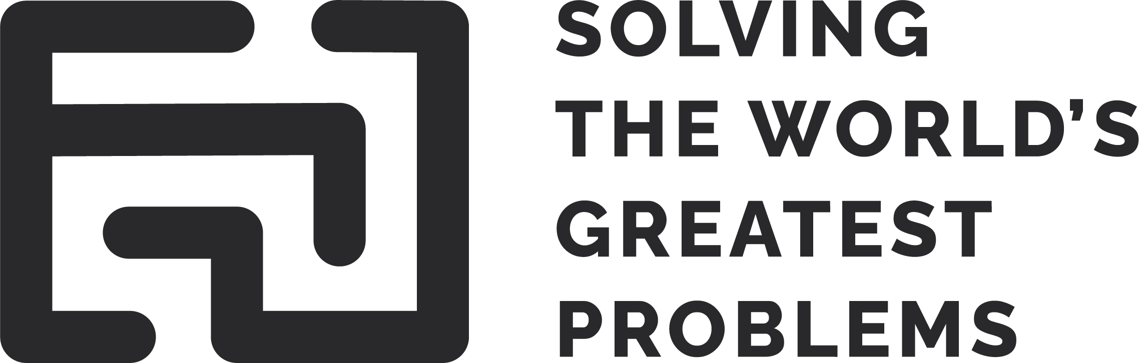 Solving the World's Greatest Problems logo.
