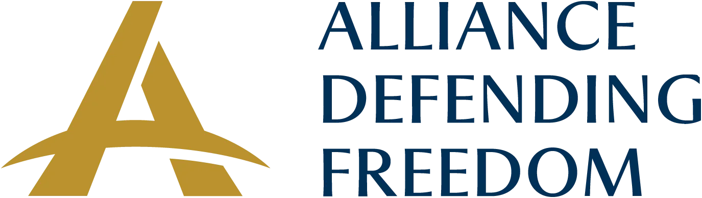 ADF primary logo gold navy.